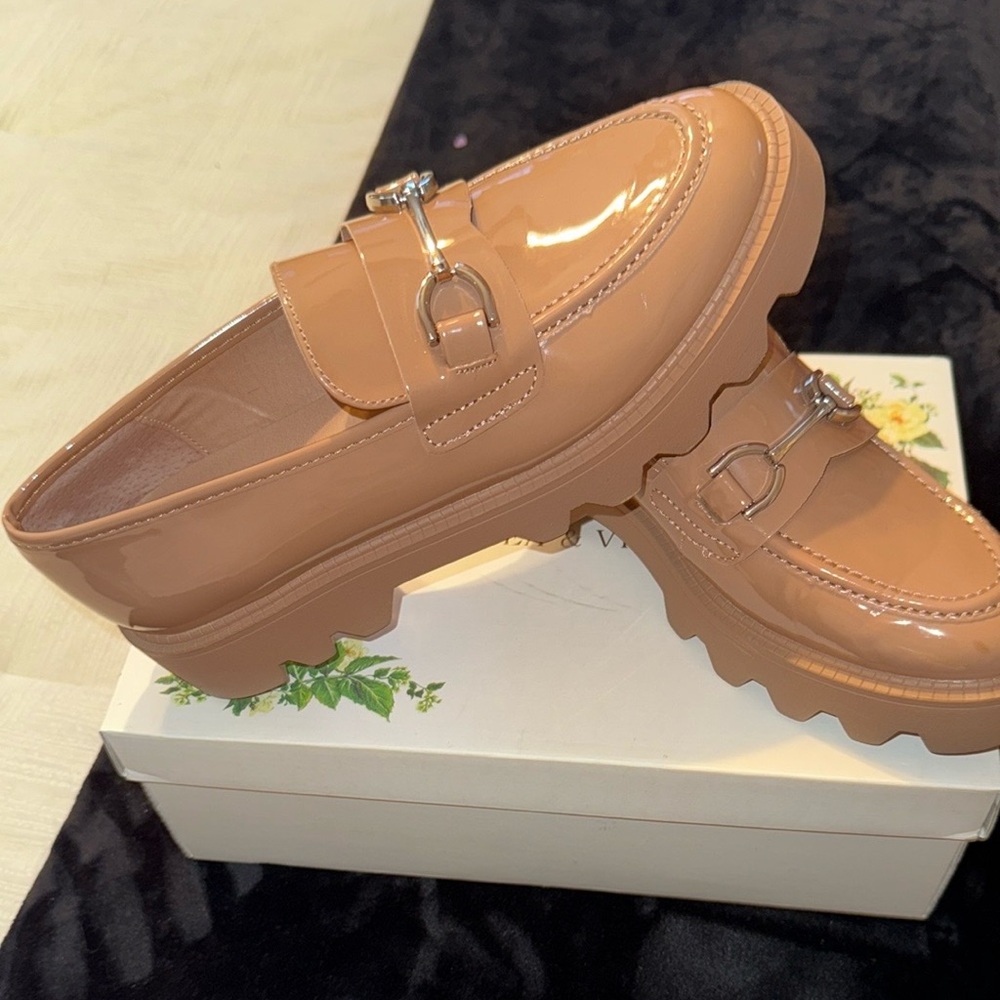Chelsea & Violet Tan Loafers for Women